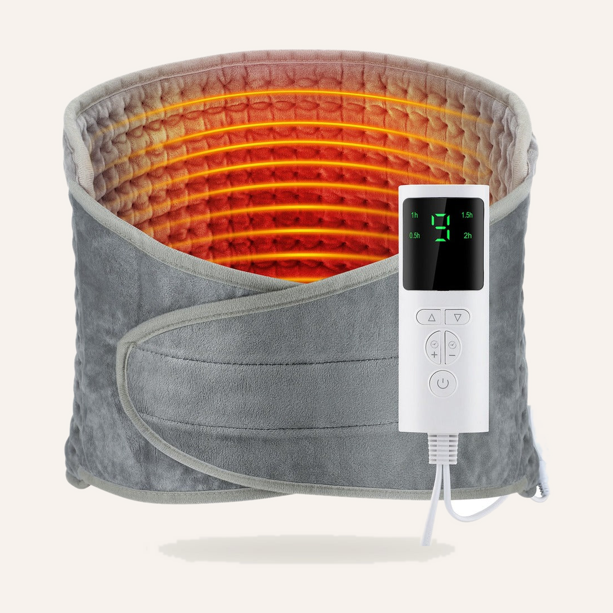 Faja lumbar térmica con calor