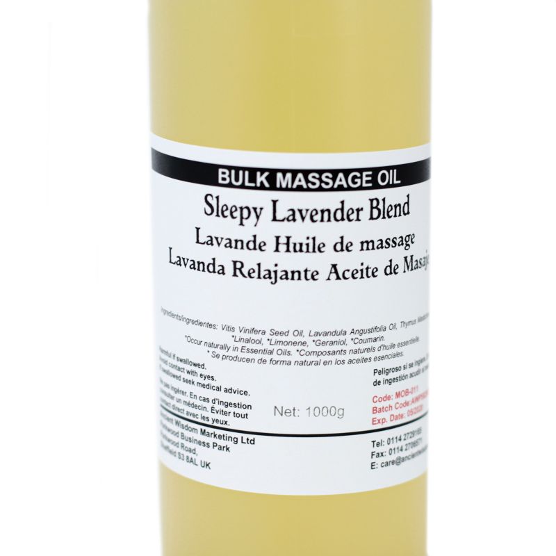 Aceite de masaje de lavanda 1 kg